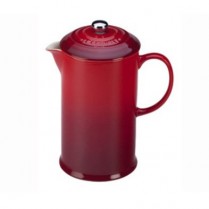 LE CREUSET FRENCH PRESS CHERRY