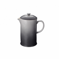 LE CREUSET FRENCH PRESS OYSTER