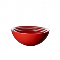 LE CREUSET CEREAL BOWL SET OF 4 CHERRY