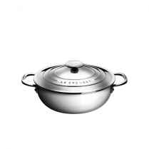 LE CREUSET STAINLESS STEEL RISOTTO POT