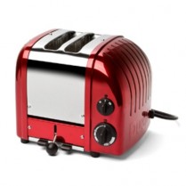 DUALIT 2 SLOT NEWGEN TOASTER CANDY APPLE RED