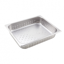 HALF SIZE PERFORATED STEAM PAN 2.5" DEPTH