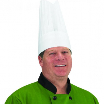 Chef Revival 24/7 Disposable Flair Chef Hat White