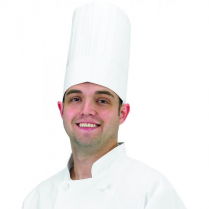 Chef Revival Disposable Euro Chef Hat White