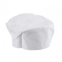 Chef Revival Pill Box Hat XL White
