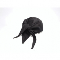 Chef Revival Chef's Scarf Hat Black