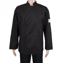 Chef Revival Cuisinier Chef's Jacket Black 2X