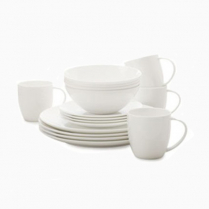 MAXWELL & WILLIAMS CASHMERE 16PC COUPE DINNERWARE SET