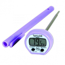 Taylor Instant Read Digital Pocket Thermometer Purple