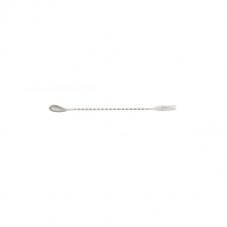 Mercer Barfly Bar Spoon with Fork End, 12 3/8"