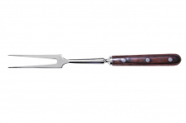 Mercer Praxis 7.25" Cook's Fork - Forged, Wood Handle (D)