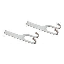 Mercer Double Hooks for Magnet Bar - Set of 2 (D)