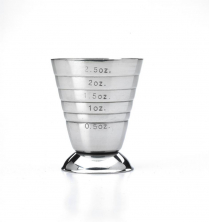 Mercer Barfly Bar Measuring Cup, 2.5 oz., Stainless Steel (D