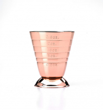 Mercer Barfly Bar Measuring Cup, 2.5 oz., Copper Plated (D)