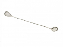 Mercer Barfly Bar Spoon with 1 tsp. End, Stainless Steel (D)