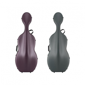 Muse 5.5 Hi-Tech Composite Cello Case, Purple