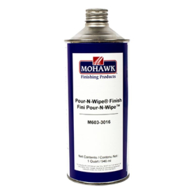 Pour-N-Wipe Finish by Mohawk, Quart, Polyurethane Base