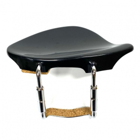 Violin Chinrest, Bakelite, Ribbed, 1/2-1/16