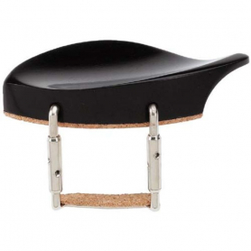Violin Chinrest, Ebony, Dresden Model