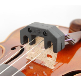Otto Violin Practice Mute, Metal/Rubber, 4/4 Size