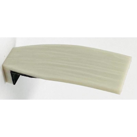 VIOLA Bow Tip, Mammoth, Ebony Lined