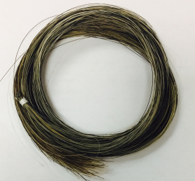 VIOLA Bow Hair, Coil, Salt and Pepper