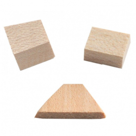 Bow Wedges, Maple, set of three for Violin or Viola