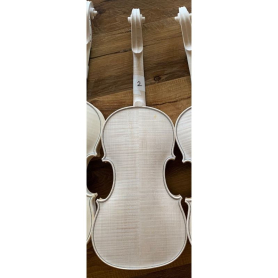 Wide Body Strad White Violin, Made in Bulgaria