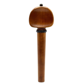 Cello Boxwood Peg, Black Collar and Pin, India