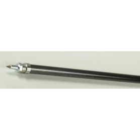 NH. Carbon Cello Endpin Rod, 24" Carb. tip, 10mm