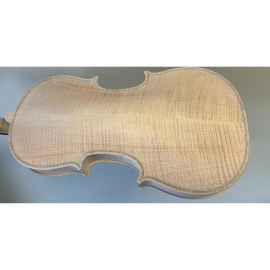 White Violin, Guarneri, Flamed, NO BASS BAR, Tack Glued