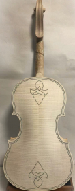 5 String White Viola, 15 1/2"  Maggini Model