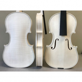 White Violin, Well Flamed One Piece Back, STRAD