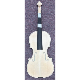 White Violin, Romanian, Slightly Flamed, 4/4 Size