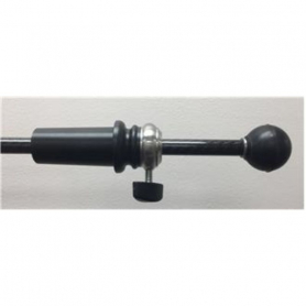 New Harmony Bass Endpin, Tubular Carbon Fiber. Woven