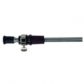 Bass Endpin, Tubular Removable. Tip, Ebony Plug, ULSA