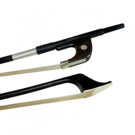 Bass (German) Glasser X Series Carbon Graphite Bow, 3/4