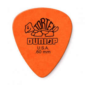 Tortex Dunlop Picks, .60mm, Orange 72 pk