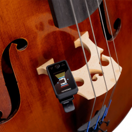 D'Addario Eclipes Cello/Bass Clip On Tuner, Black