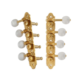 Grover F-Model Mandolin Machines, Gold