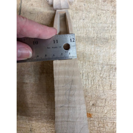 Violin Neck with Pre-Carved Scroll 5 String