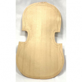 Viola Top, Oval Semi-Carved, Any Pattern, 15 1/2"