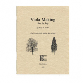 Viola Making Step by Step - H. Strobel