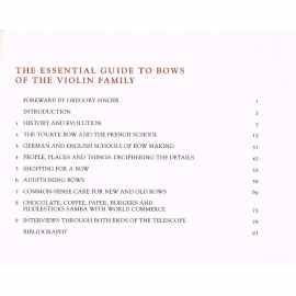 Essential Guide to Bows of the Violin Family -Gabriel Schaff