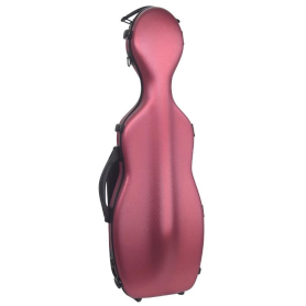 Calvert Polycarbon VIOLIN Case- "Cello Shape" , Sorbet, 4/4