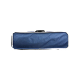 Calvert Elite Oblong Violin Case, Blue Ext, Blue Interior.
