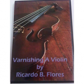 Varnishing a Violin DVD 2nd Edition, Deluxe, (Oil Varnish)