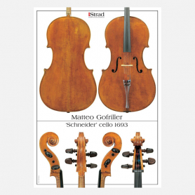 Matteo Gofriller Schneider Cello 1693, POSTER