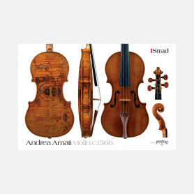 Andrea Amati Violin c1566, POSTER