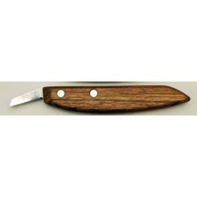 Hock Chip Carver  Knife w/handle, 1" blade